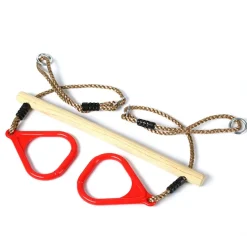 Outdoor 2 in 1 Turnset - Schaukel und Trapez