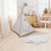 Premium Tipi Kinderzelt - Spielzelt mit gepolsterter Decke