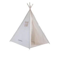 Premium Tipi Kinderzelt - Spielzelt mit gepolsterter Decke