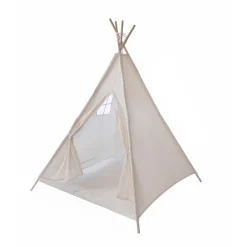 Premium Tipi Kinderzelt - Spielzelt mit gepolsterter Decke