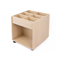 Rollendes Bücherregal