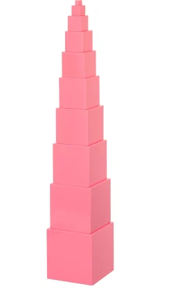 Rosa Turm - Förderung der Bewegungskoordination