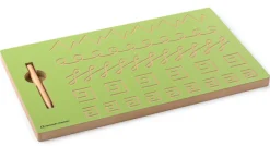Schwungübungstafel mit Schreibübungen