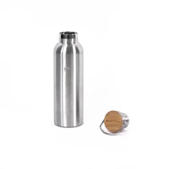 Set: Edelstahldose und Edelstahlflasche