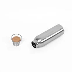 Set: Edelstahldose und Edelstahlflasche