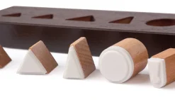 Set: Wortartenstempel aus Holz mit 9 Stempelkissen