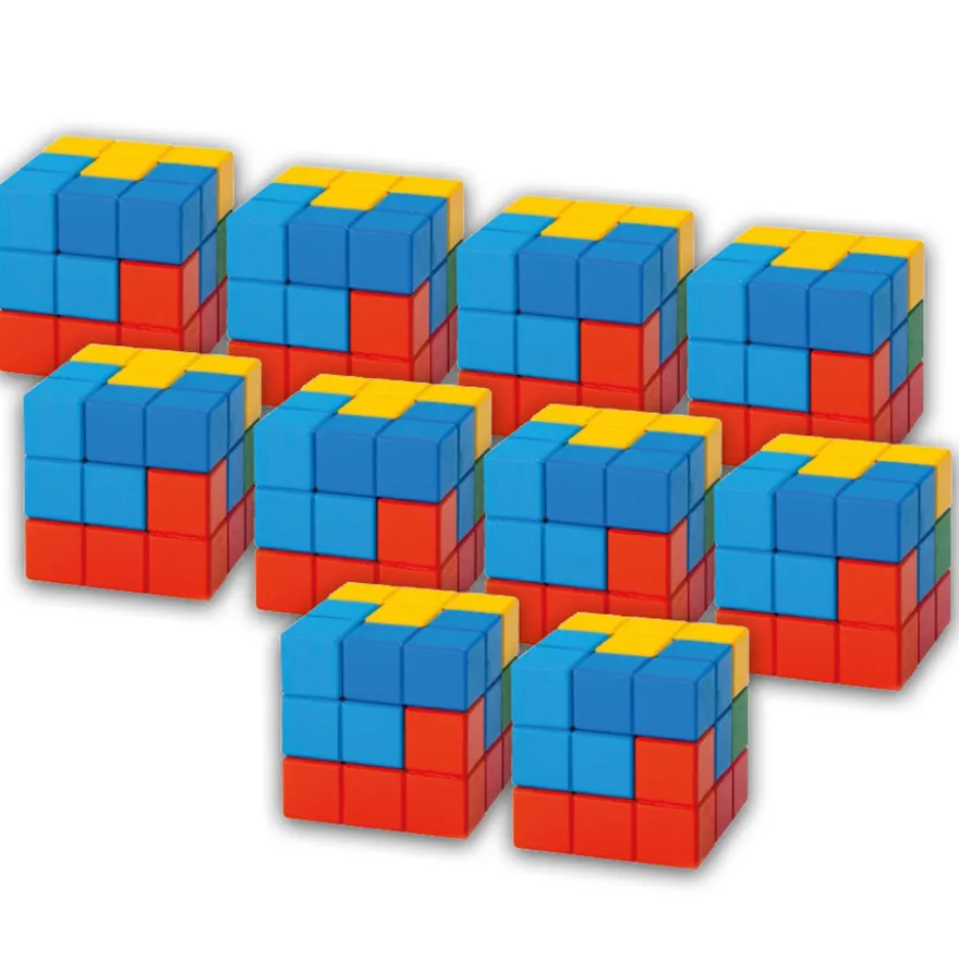 Sparset 10er Soma-Würfel 6 x 6 x 6 cm