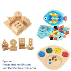 Sparset: Konzentration fördern und Gedächtnis trainieren