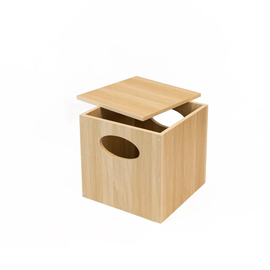 Spielkiste aus Holz - abwischbare Premiumqualität