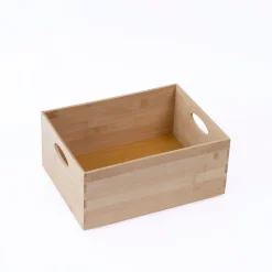 Stapelkiste aus Bambus, 32,5 x 24,5 x 15 cm