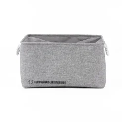 Stoffbox in Leinenoptik XL 45 x 35 x 25 cm