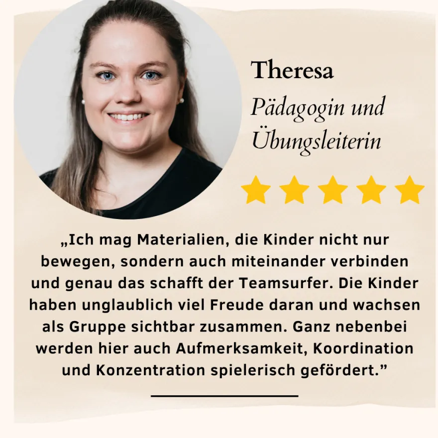 Teamsurfer - Teamgeist und Teamfähigkeit ab 6 Jahren