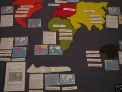 Unsere 7 Kontinente - Montessori Lernmaterial