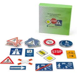 Verkehrszeichen aus Karton