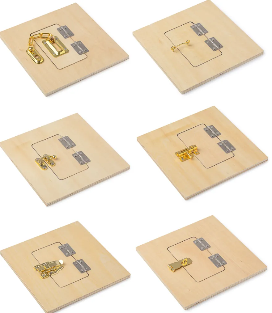 6 Verschlussrahmen aus Holz