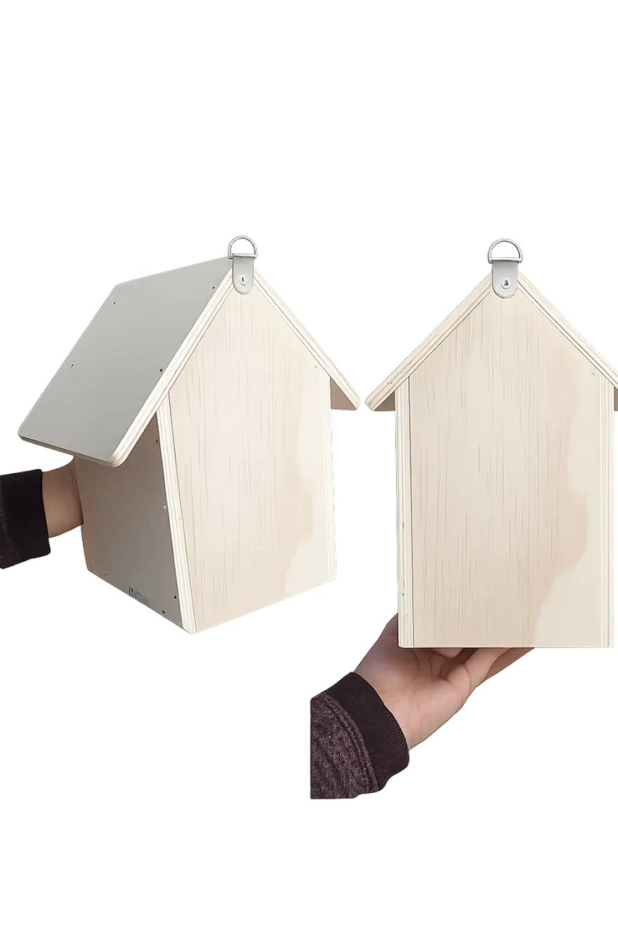 Vogelhaus - Nistkasten als Holzbausatz für Kinder