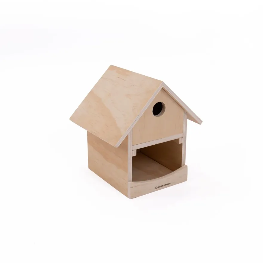 Vogelhaus - Nistkasten als Holzbausatz für Kinder