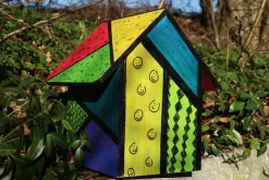 Vogelhaus - Nistkasten als Holzbausatz für Kinder