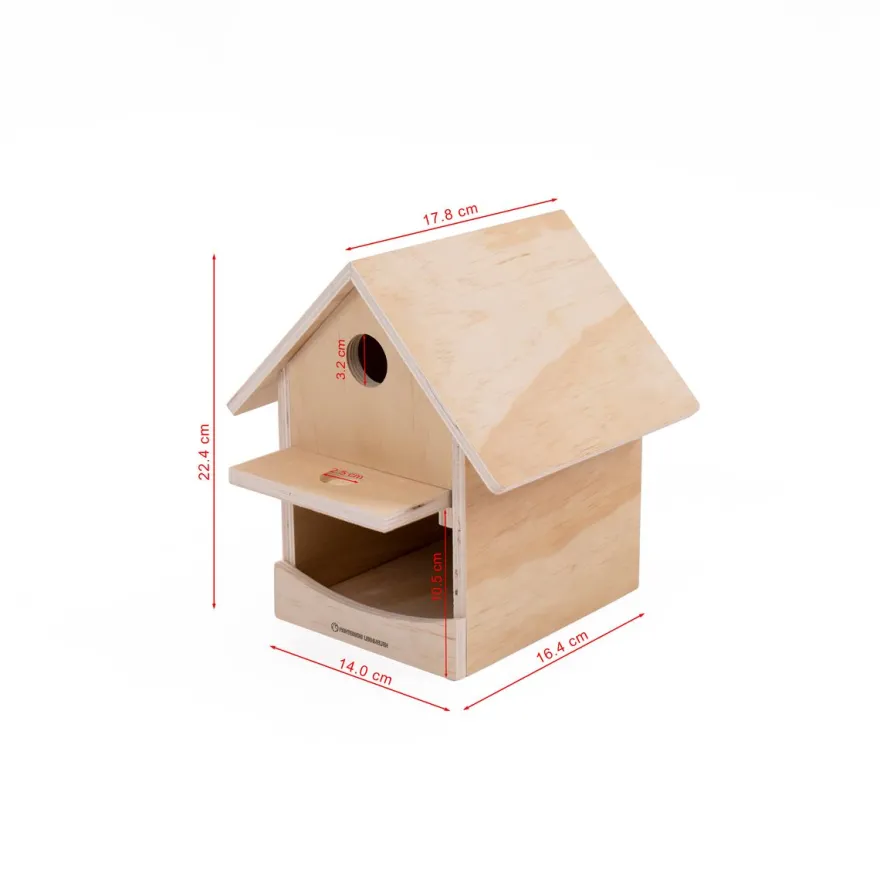 Vogelhaus - Nistkasten als Holzbausatz für Kinder