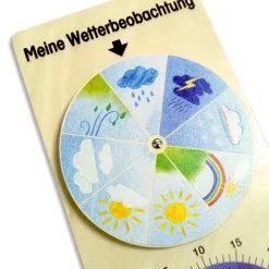 Wetterbeobachtung aus Holz