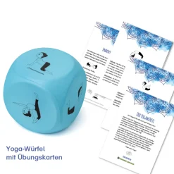 Yoga-Würfel mit Übungen zur Auflockerung und Entspannung ab 4 Jahren