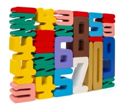 Zahlenbausteine in den Montessori-Farben