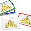 Zahlenmauerkarten , 36-teiliges Set