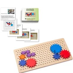 Zahnradspiel mit Arbeitskartei